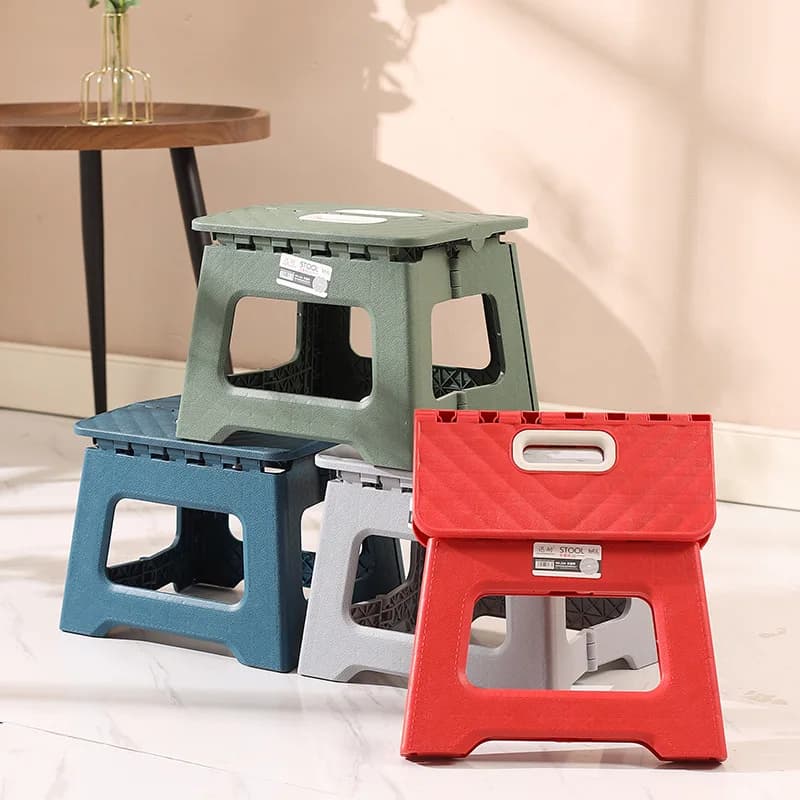 Tabouret marchepied pliant multifonction antidérapant pour pêche en bateau et préparation des appâts