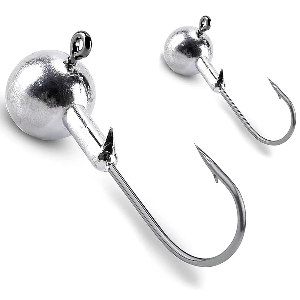 Hameçons jig head de 1g à 28g pour leurres souples, pêche au crankbait et montage bass rig, accessoires de pêche