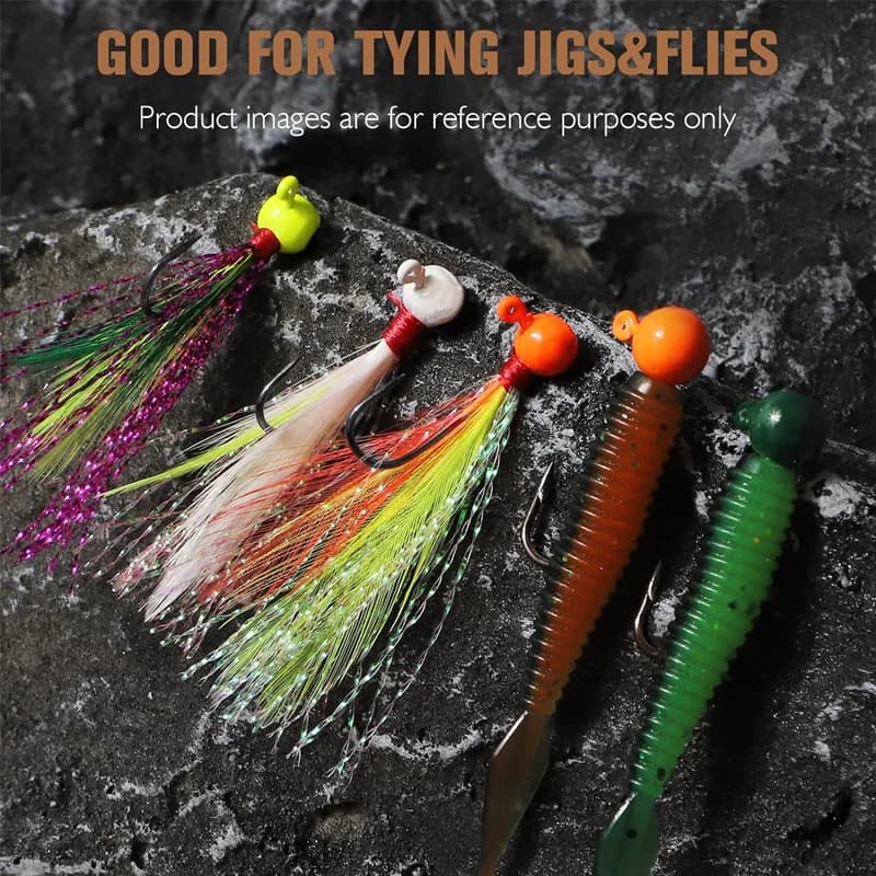 Set 50 hameçons jig tête plombée 0.4g à 2g barbelés tranchants pour leurres souples équipement pêche