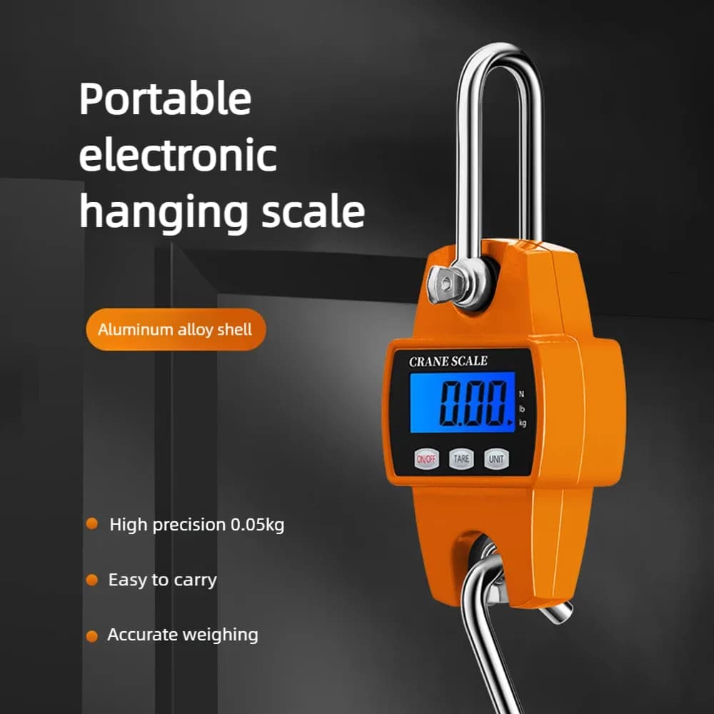 Balance de précision portable étanche 200kg/300kg - Pèse-charge usage domestique commercial