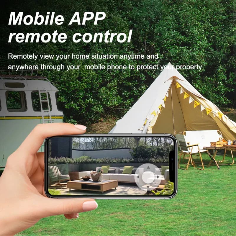 Caméra WiFi sans fil 1080P HD étanche surveillance extérieure maison intelligente vision nocturne CCTV sécurité