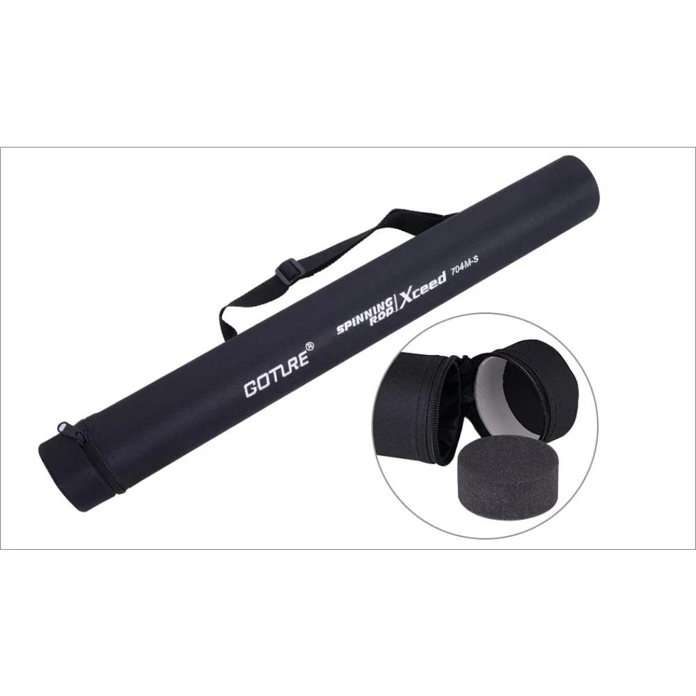 Tube de protection pour canne à pêche portable Goture, résistant aux chocs, sac de voyage pêche