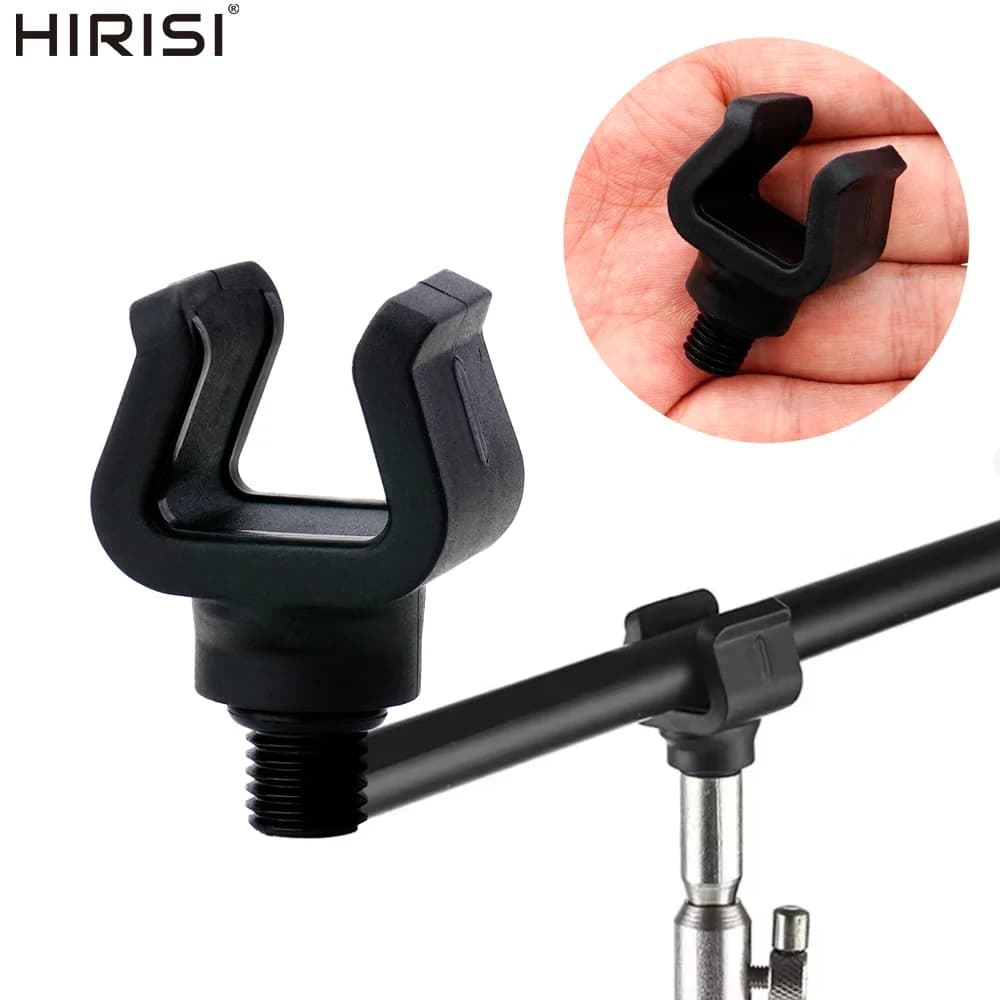 Kit 4 pièces Hirisi de têtes de rod pod avec grip universel pour alarmes et supports de canne