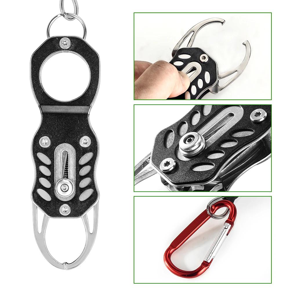 Pince à lèvres poissons acier inox 304 anti-rouille - Grippe poisson portable serrure professionnelle