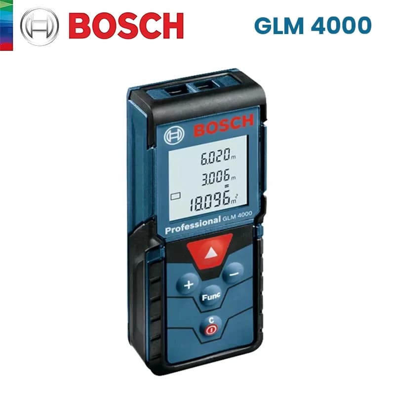 Télémètre laser Bosch GLM 4000 40mm haute précision 2mm - Instrument professionnel pour pêche