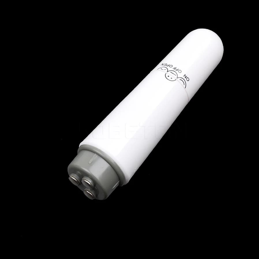Stylo massant électrique portable 4 têtes - Massage facial et oculaire pour détente après pêche