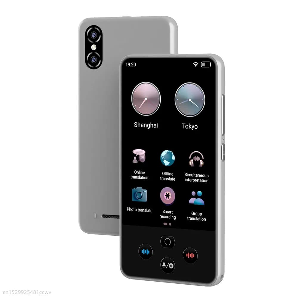 Traducteur portable S85 Pro 138 langues pour pêche internationale - traduction vocale temps réel
