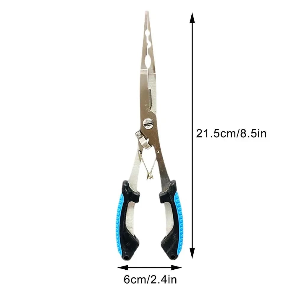 Coupe-fil ergonomique anti-dérapant et coupe-noeuds haute résistance pour pêche