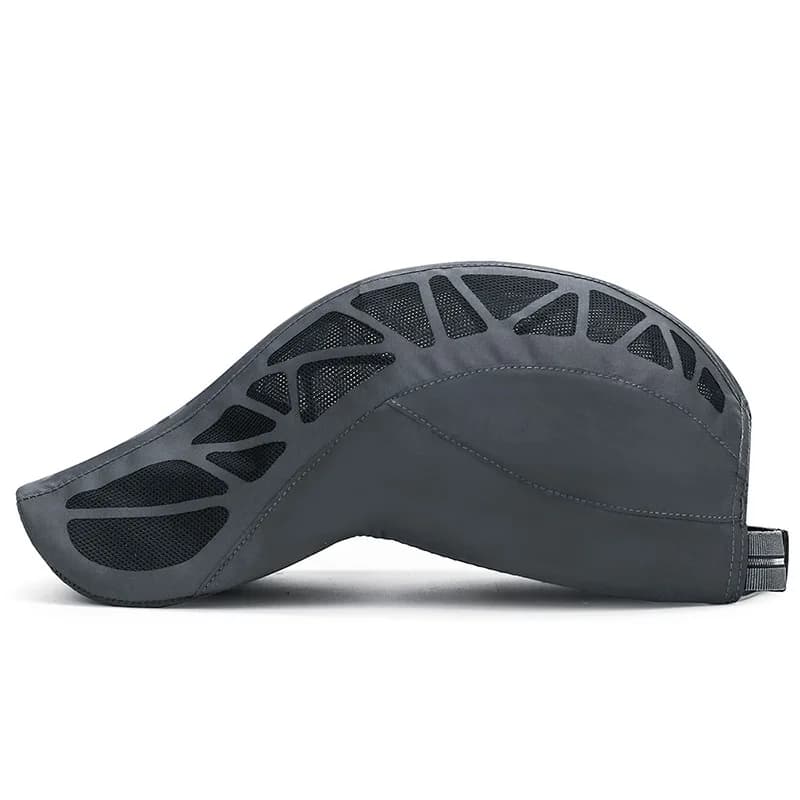 Casquette de pêche été homme mesh respirant séchage rapide protection UV sport extérieur