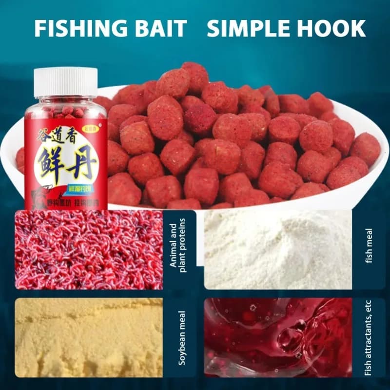 Appât pellet humide protéiné concentré pêche facile - Accessoires pêche pratique