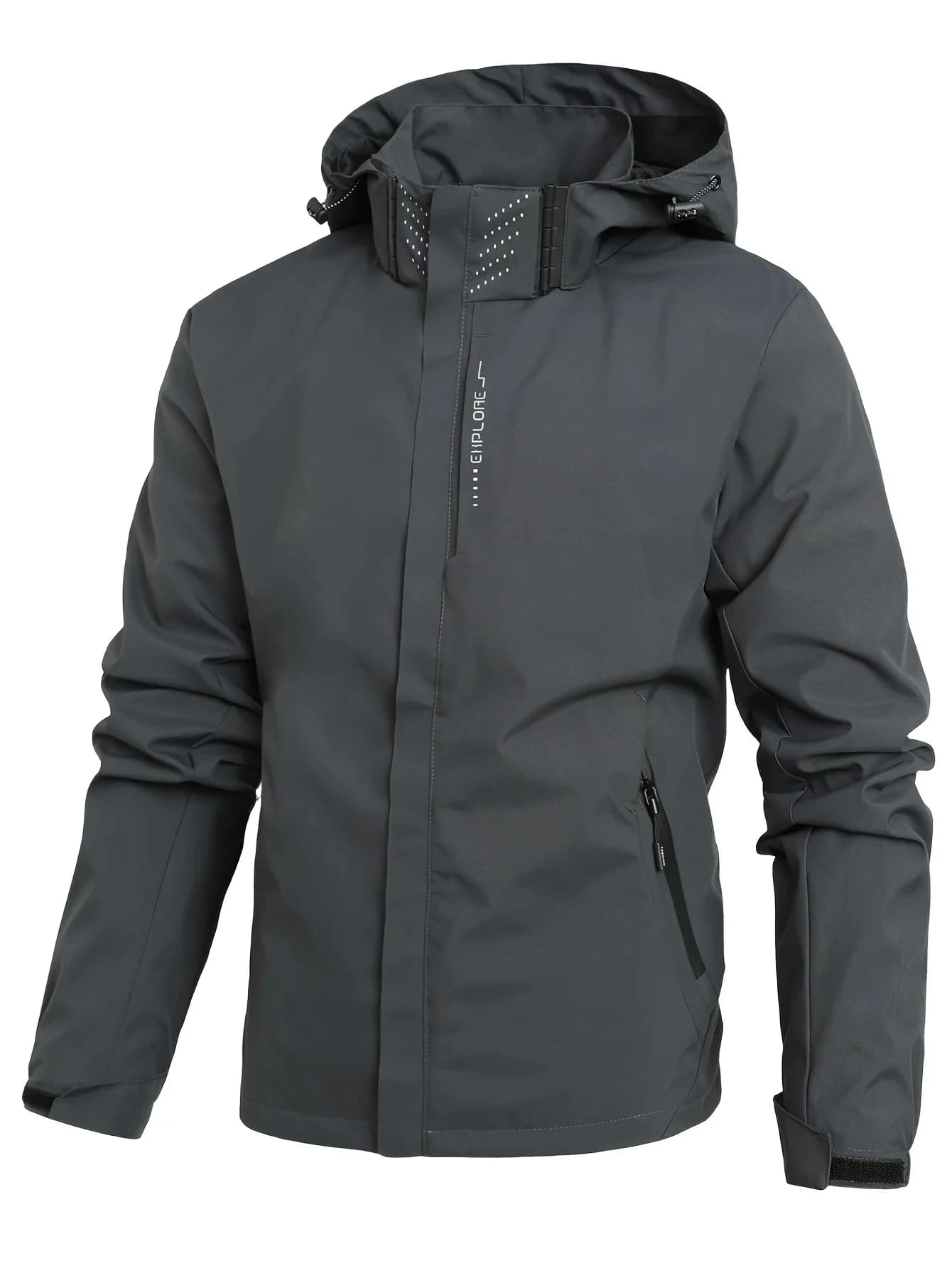 Veste pluie légère pêche montagne - Vêtement imperméable technique pour pêche en altitude