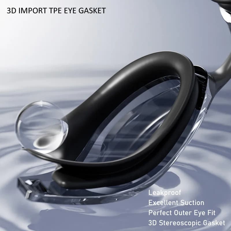 Lunettes de compétition petit cadre professionnelles - revêtement anti-buée et protection UV haute définition