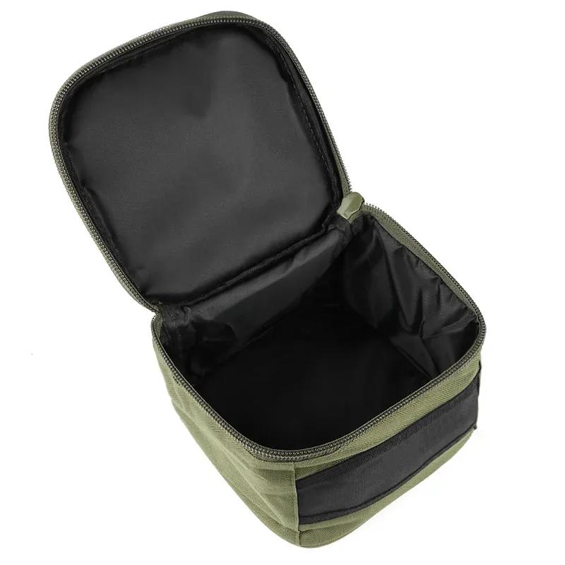 Pochette de rangement universelle pour moulinets pêche 500-10000 série tissu Oxford vert durable