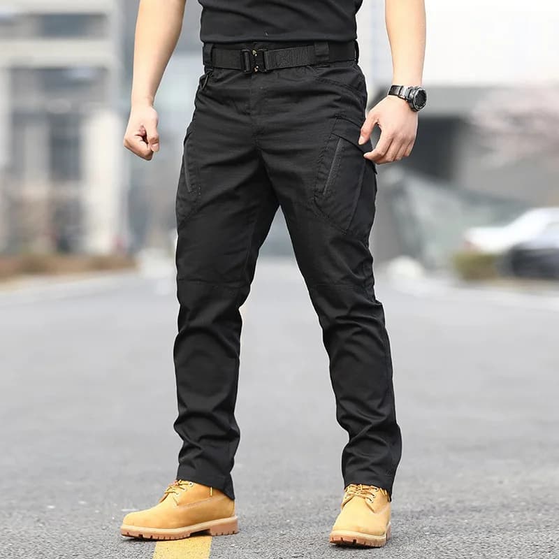 Pantalon tactique armée multi-poches taille 6XL pêche randonnée - Cargo militaire homme plus size