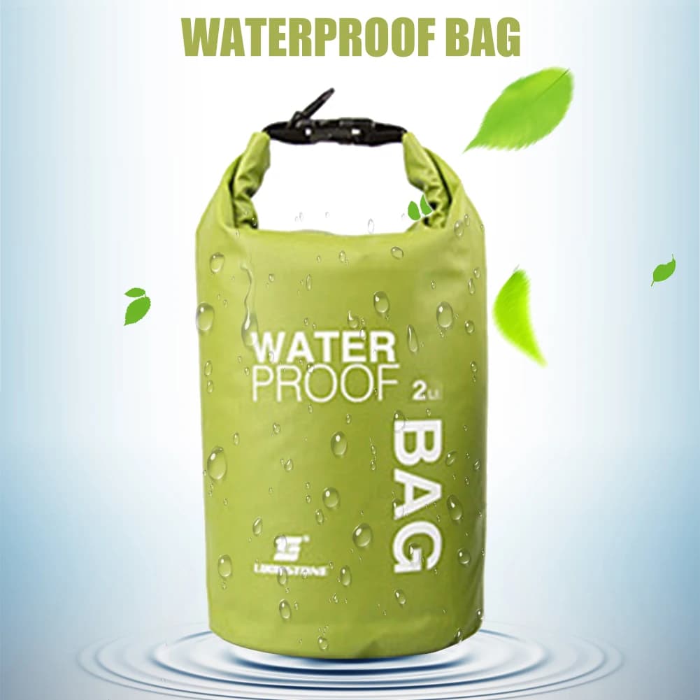Sac filet PVC flottant 2L 5L étanche pour téléphone kayak camping natation outdoor - Poche waterproof flottante