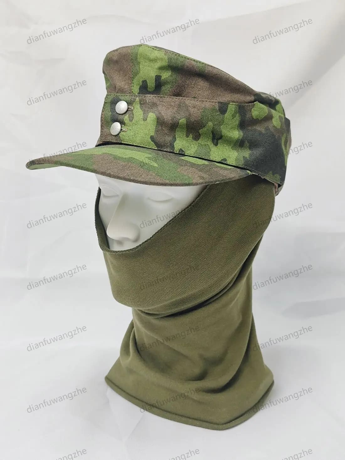 Casquette tactique M43 style allemand camouflage pour pêche outdoor