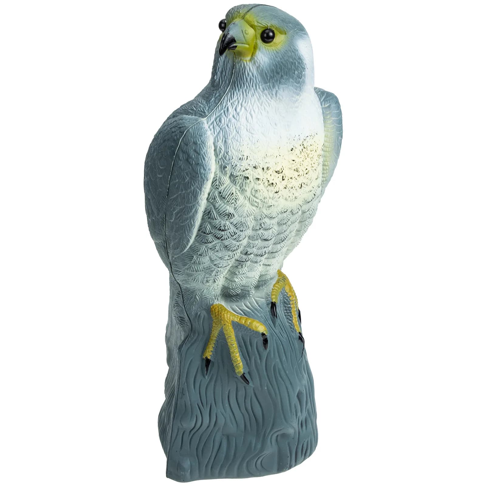 Leurre de chasse décoratif jardin multi-fonction - Oiseau faux ornement extérieur en PE résistant