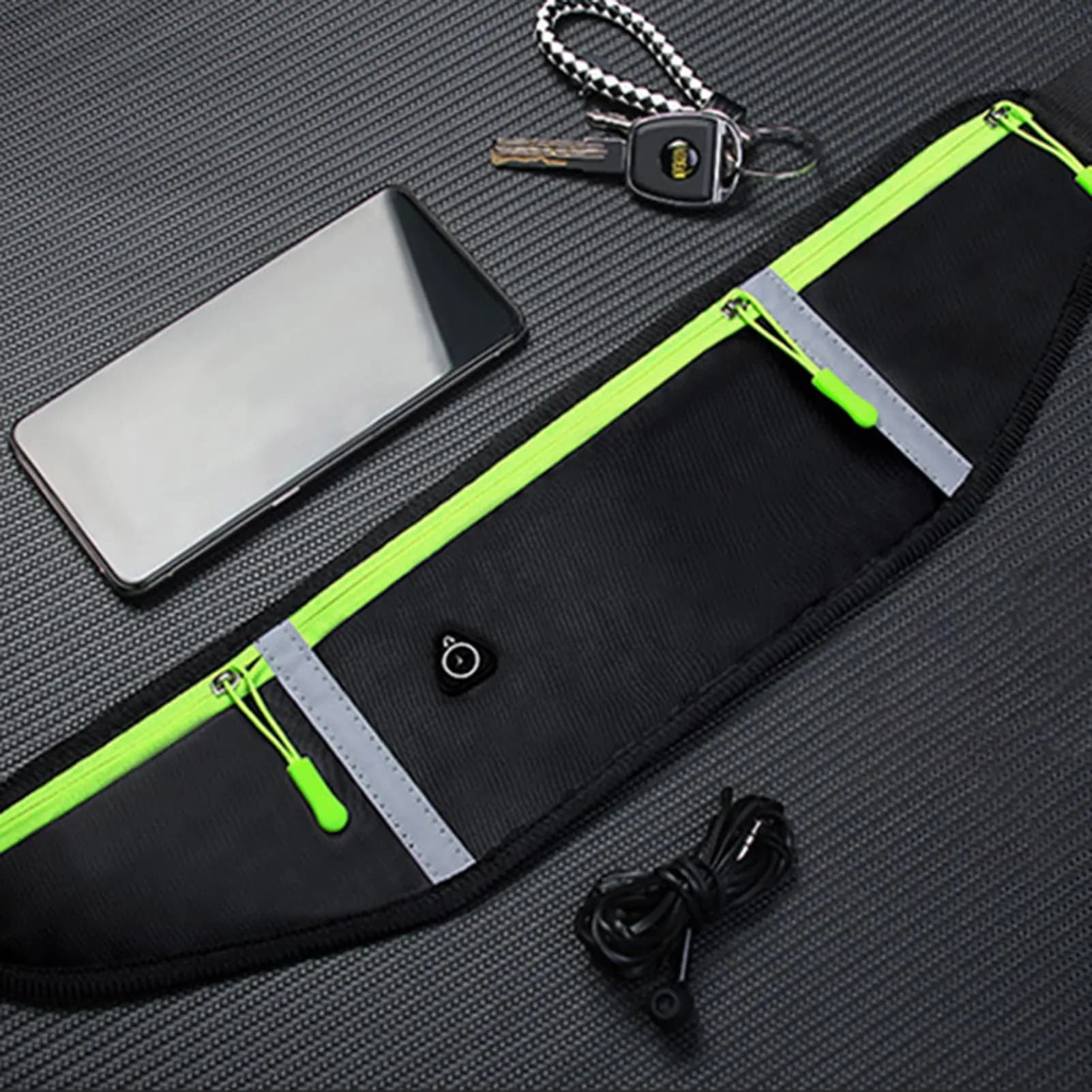 Sac banane running téléphone étanche ceinture - Randonnée casual quotidien extérieur fanny pack