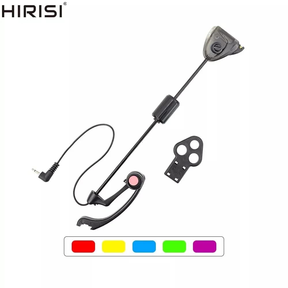 Porte-swinger LED avec indicateur drop-off - Support lumineux pour alarme de touche carpe