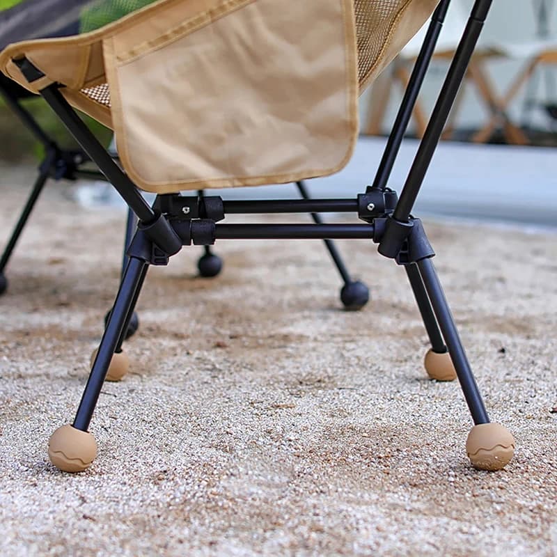Protège-pieds anti-enfoncement pour chaise camping - Accessoire universel pour pêche sur terrain meuble