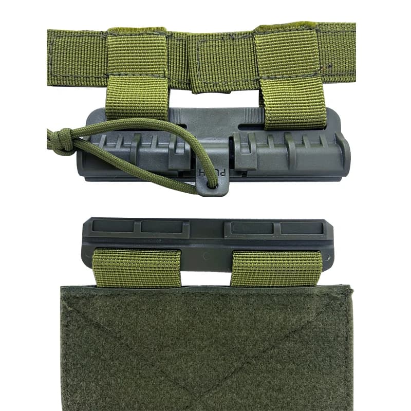 Boucle à dégagement rapide tactique - Kit Molle pour gilets de pêche et airsoft - Accessoires chasse