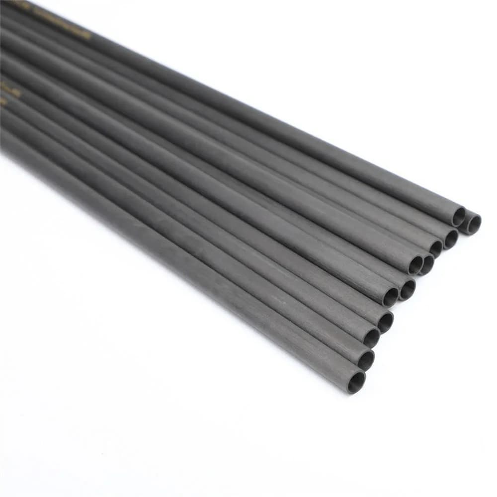 Fûts flèches carbone pur 30" ID6.2 spine 300-800 pour arc compound recurve cible chasse pêche précise