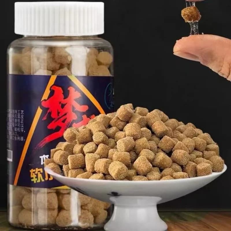 Pellets pêche 90g - Appât collant puissant pour carpe et amour - Pêche au feeder et amorçage