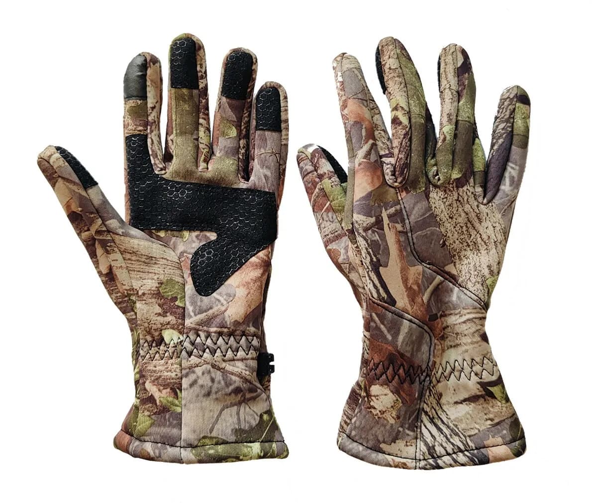 Gants camouflage biomimétique automne hiver écran tactile imperméable anti-dérapage chauds pêche