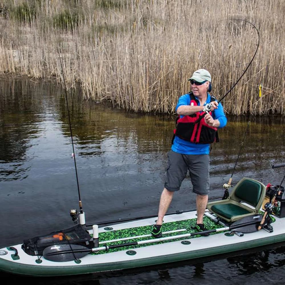 Bateau de pêche gonflable PVC en vente - Kayak gonflable personnalisable OEM pour pêcheurs
