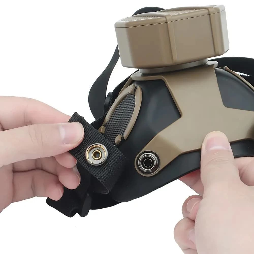 Respirateur combat SOTR masque anti-poussière - Jeux de guerre chasse pêche - Accessoire tactique