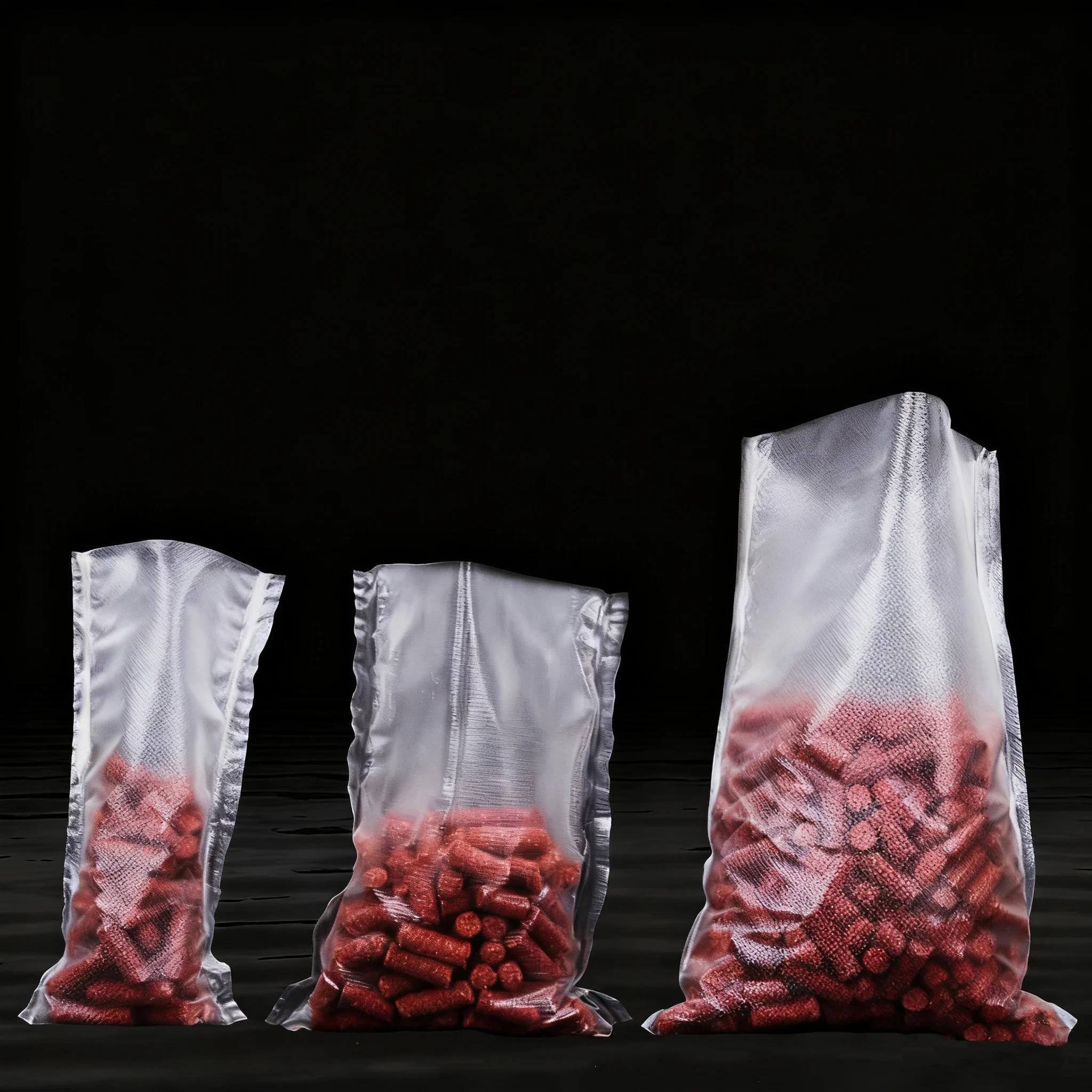 Sacs PVA pour pêche à la carpe, filet 7x14 cm pour lancers d'appâts, boilies et pellets