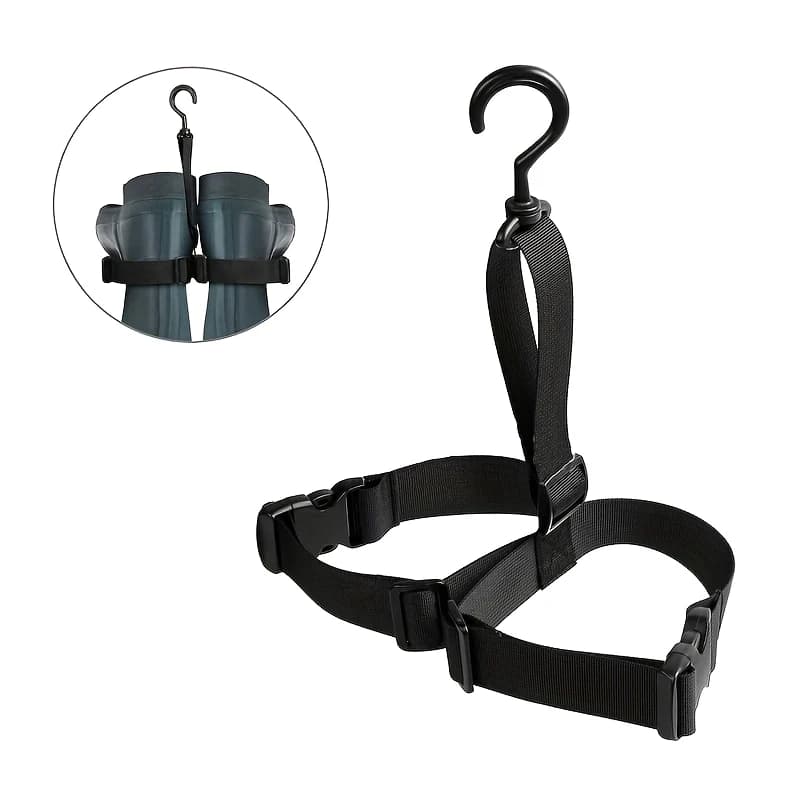 Lanière réglable pour bottes de pêche waders - Séchoir à chaussures étanche pour équipement de pêche