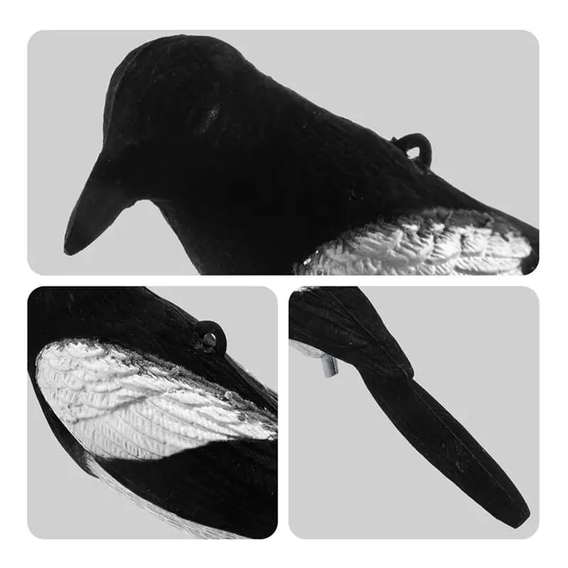 Leurres oiseaux 3D AB94 chasse extérieur - Épouvantail jardin et décoration pelouse réaliste pour effaroucher