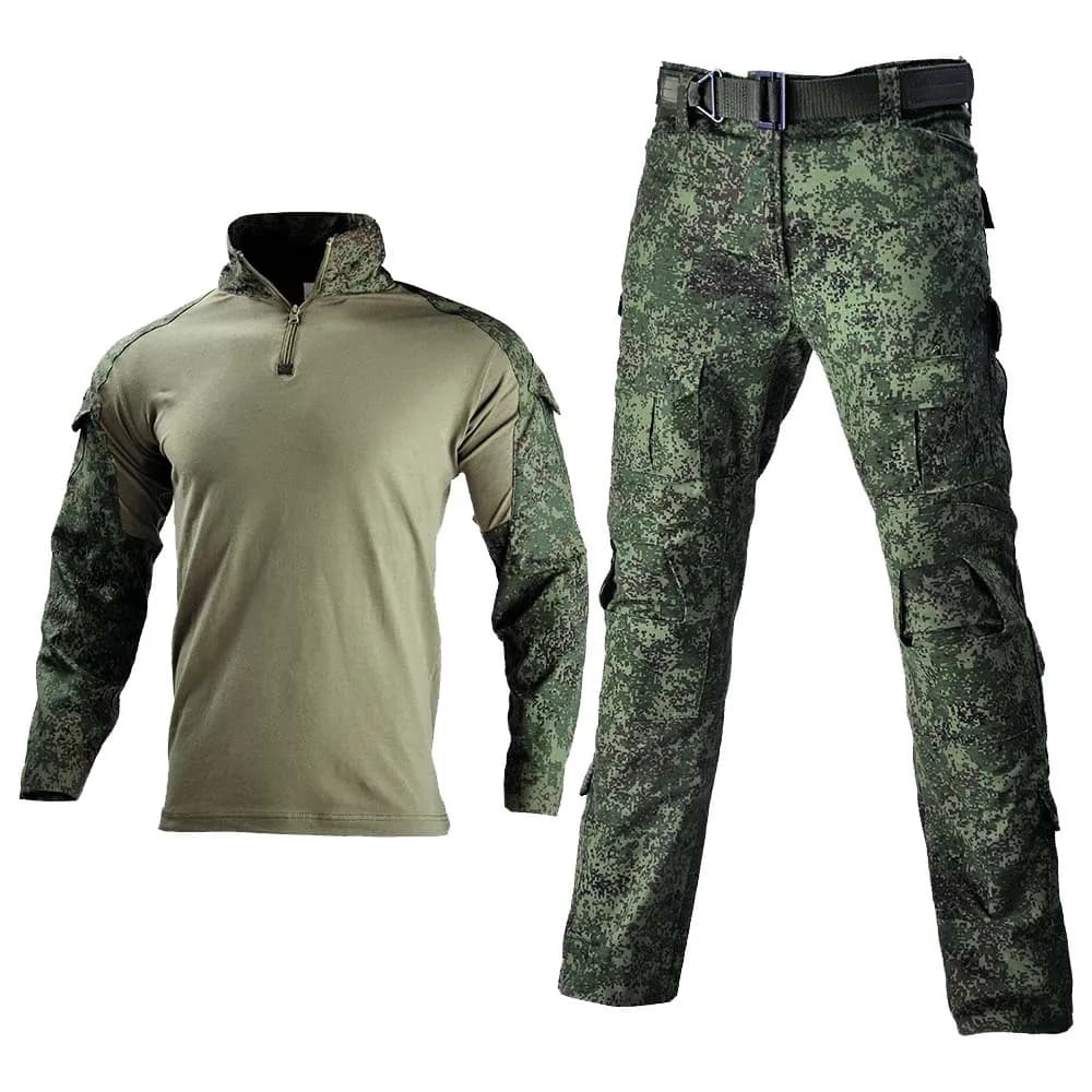Uniforme camouflage russe complet - Tenue équipée pour pêche extrême