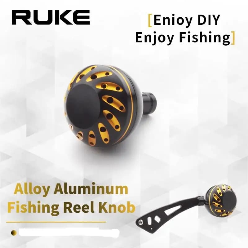 Poignée de moulinet Ruke pour Daiwa et Shimano - Knob 30mm avec 2 roulements et 4 rondelles - 14g