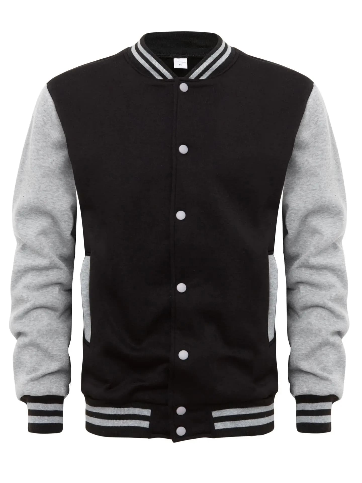 Bomber baseball loose homme 2023 américain tendance taille plus pêche confortable