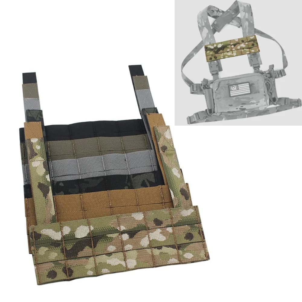 Plaque d'extension Molle pour gilet pêche D3CRM D3CRX pont EUD équipement chasse et airsoft