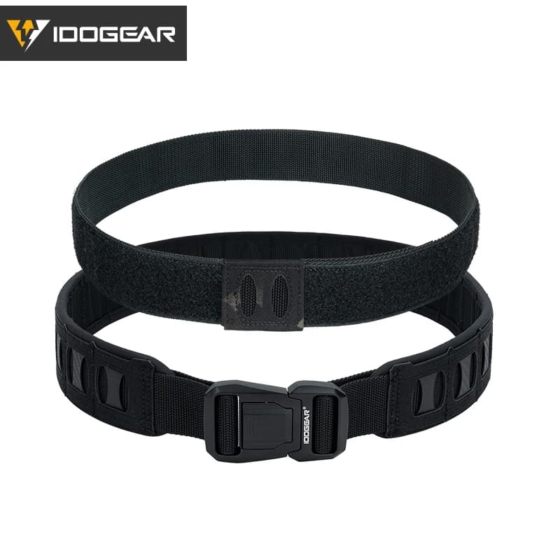 Ceinture tactique légère IDOGEAR 2 pouces avec boucle rapide pour sports outdoor et pêche