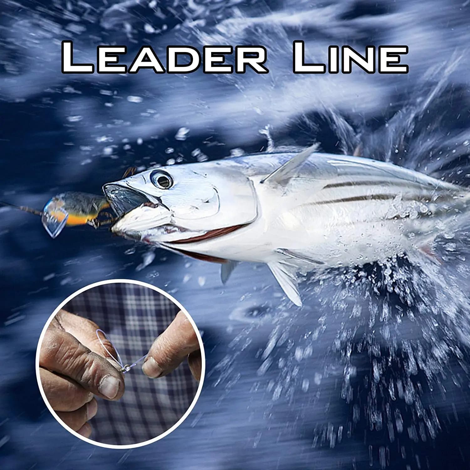 Ligne de Pêche Nylon Monofilament Super Résistante 20-200LB pour la Pêche en Bateau - KastKing