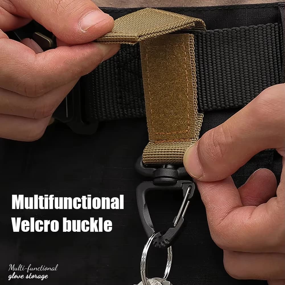 Lot mousquetons nylon pêche - 1-10 pièces, accroche équipement, ceinture, outils pêche camping