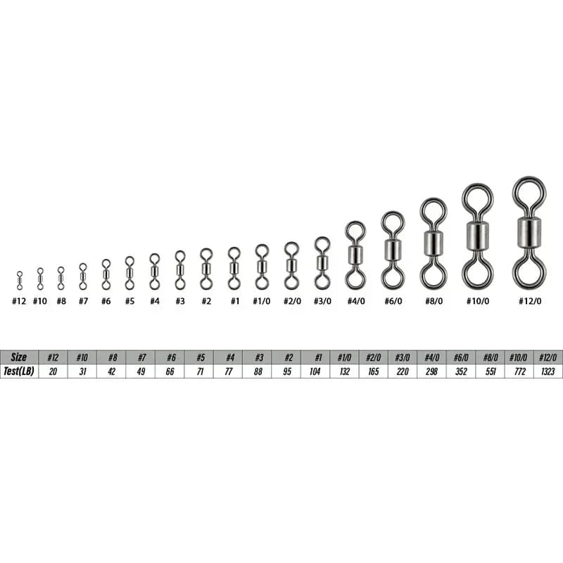 Kit de émerillons à billes pour pêche en mer et eau douce, 200 à 500 pièces