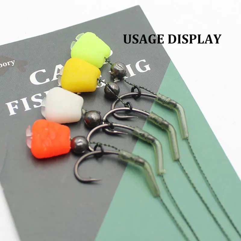 50 leurres maïs plastique méthode feeder carpe - Appâts faux coulants lents accessoires pêche