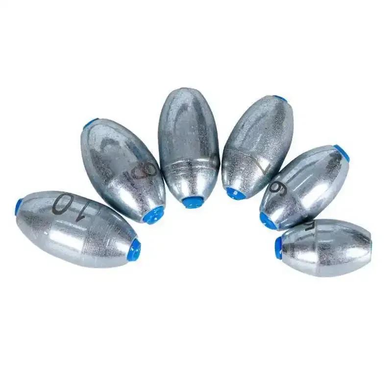 Plombs de pêche creux alliage acier carbone 20 pièces 3g à 10g - Poids appâts leurres