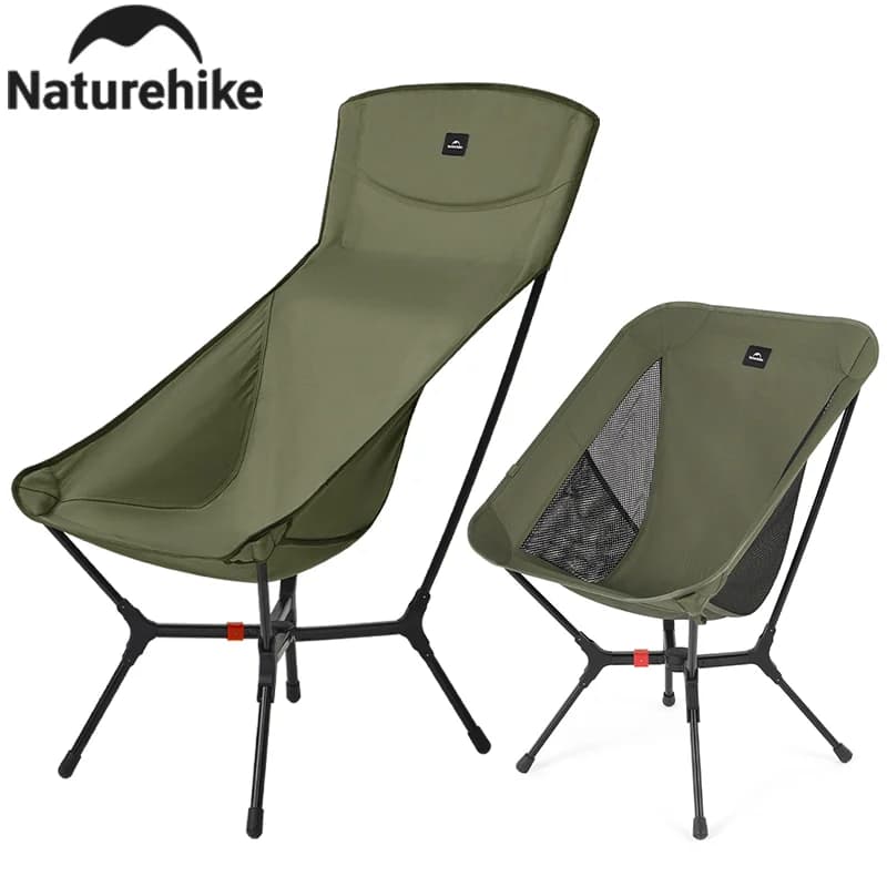 Chaise pliante automatique Naturehike ultra légère pêche camping ouverture rapide 150kg