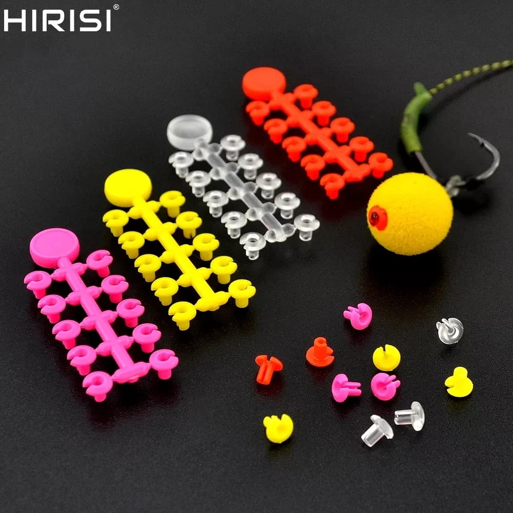 10 perles d'arrêt floss cap pour boilies carp fishing - arrêt de bouillette pêche carpe AH170
