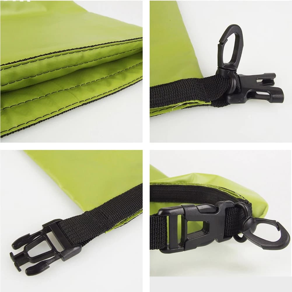 Sac filet PVC flottant 2L 5L étanche pour téléphone kayak camping natation outdoor - Poche waterproof flottante