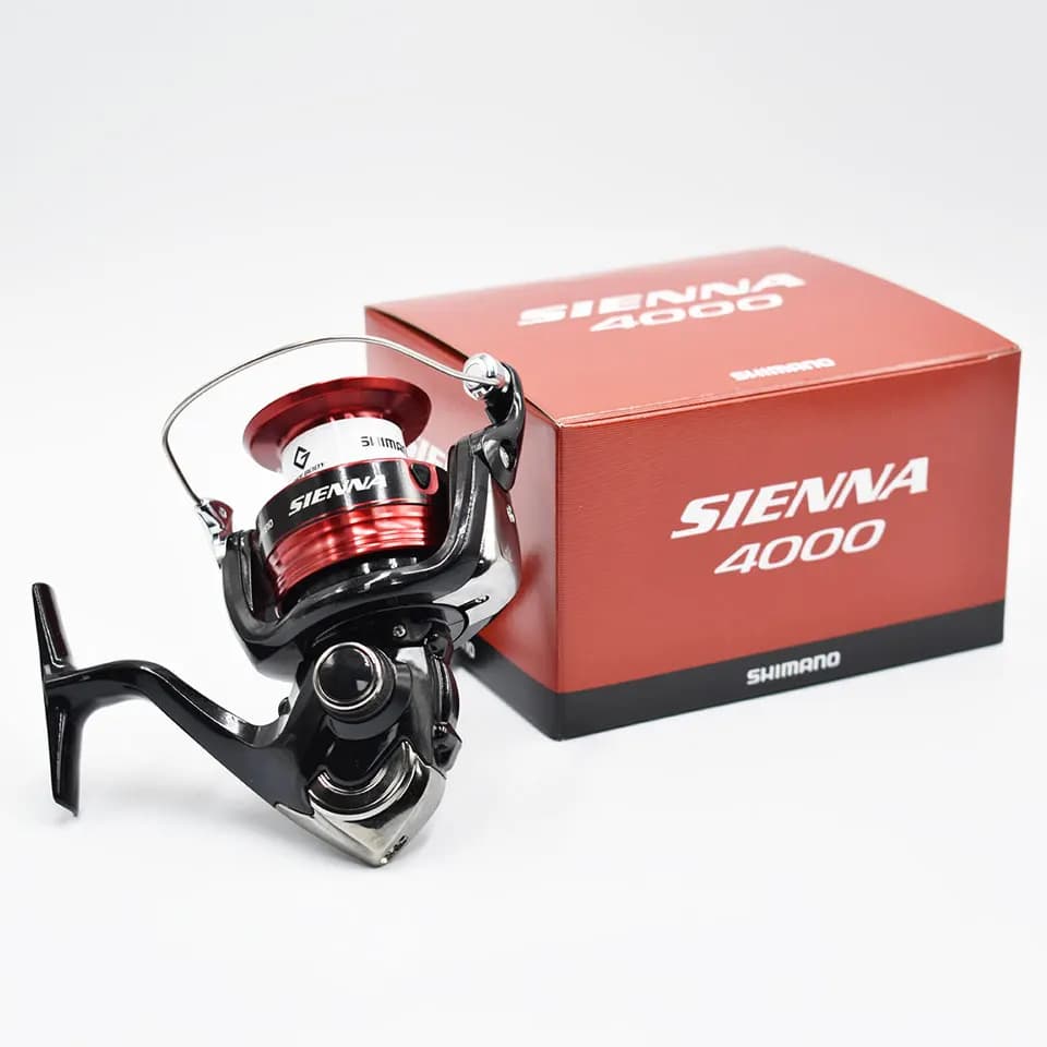 Moulinet de pêche spinning SHIMANO SIENNA bobine métal AR-C pour eau douce et mer puissance 8.5kg