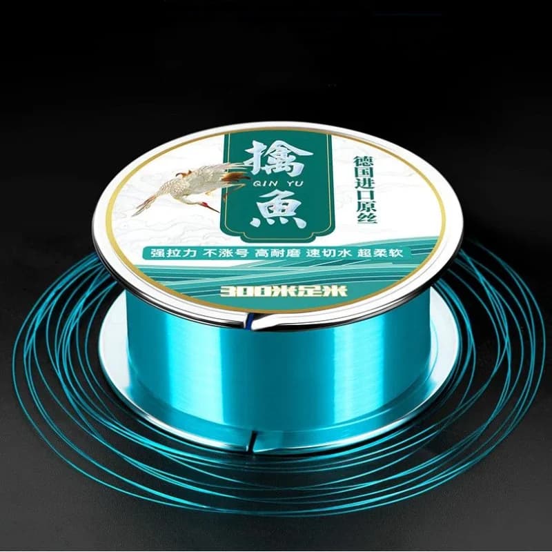 Ligne de pêche professionnelle super résistante 300m pour leurres et bas de ligne nylon