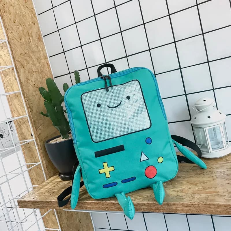 Sac à dos étudiant cartoon Adventure Time - Sac école personnalité drôle 3D original