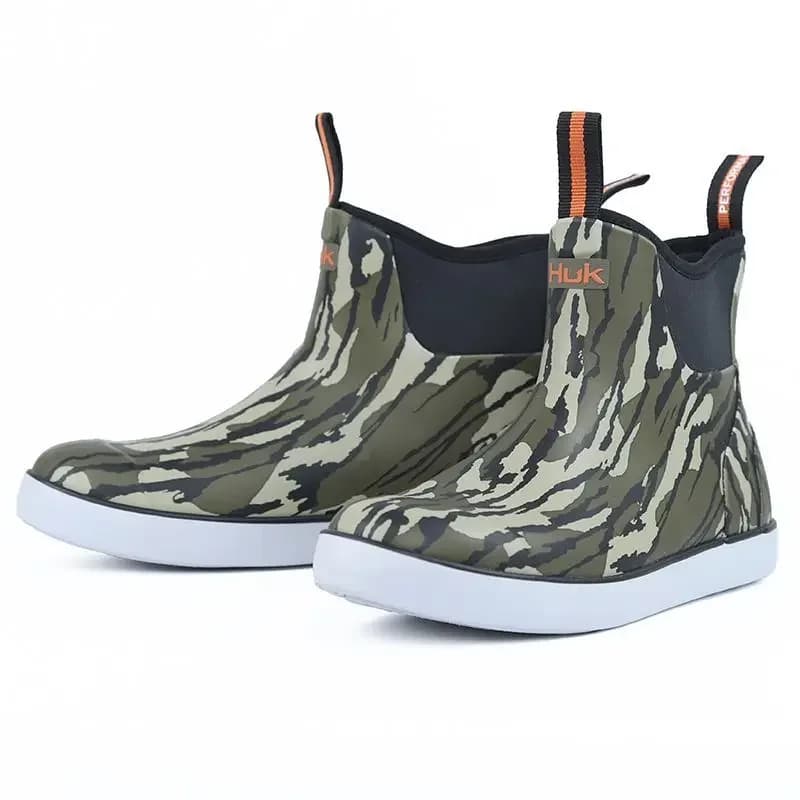 Chaussures de pêche camouflage légères type sneakers imperméables anti-dérapantes pour homme et femme